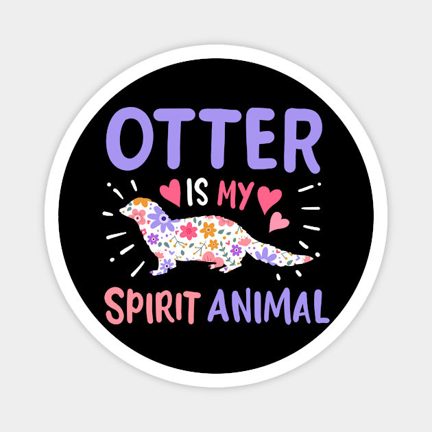 Otter Sea Otter Spirit Animal Magnet by CreativeGiftShop